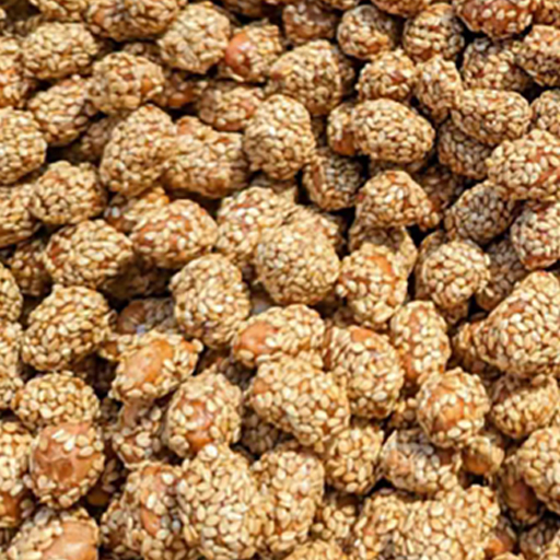 Caramelized Peanuts with Honey and Sesame