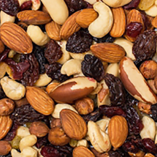 FITNESS MIX (walnut kernel, raw cashew, raw almond, raw hazelnut, blueberry, blackcurrant)