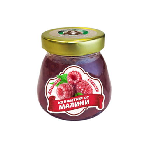 Homemade Jam ot raspberries, 300g