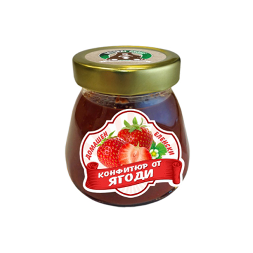 Homemade Jam ot strawberries, 300g