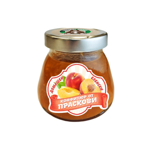 Homemade Jam ot peaches, 300g