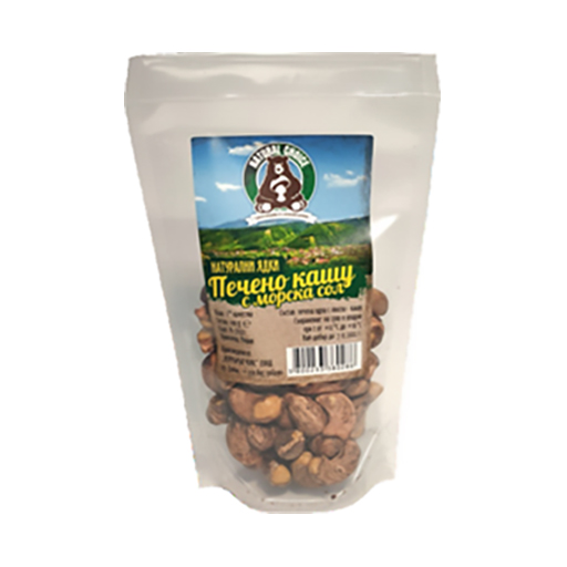 Roasted Cashews with Sea Salt, 80g