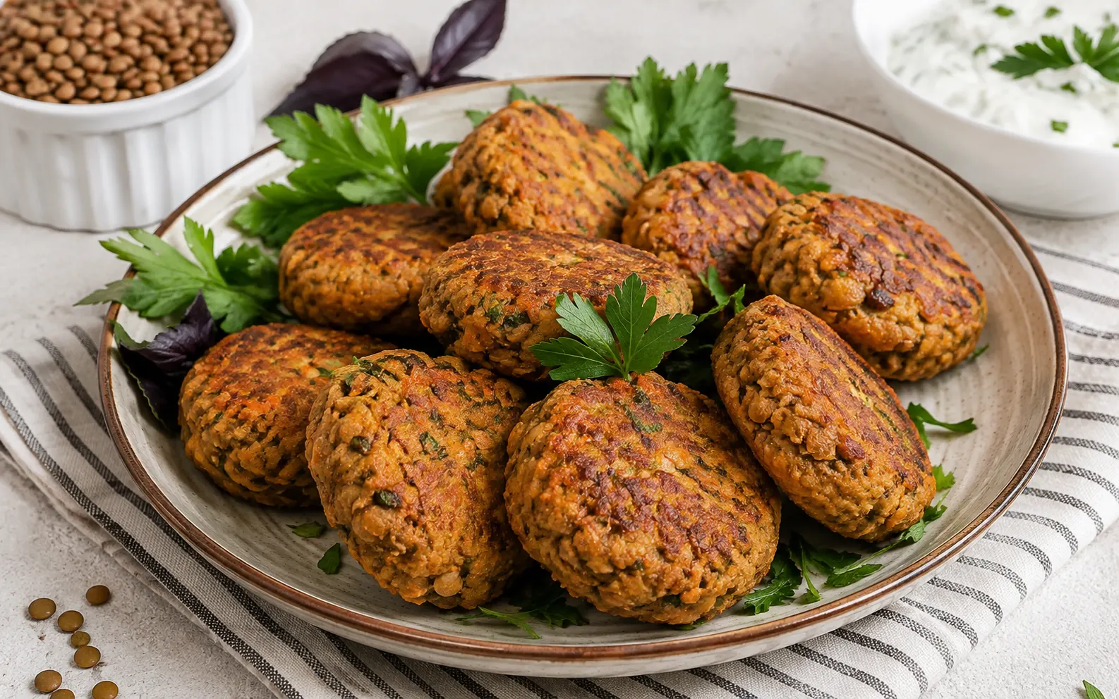 LENTIL PATTIES – A DELICIOUS HOMEMADE IDEA