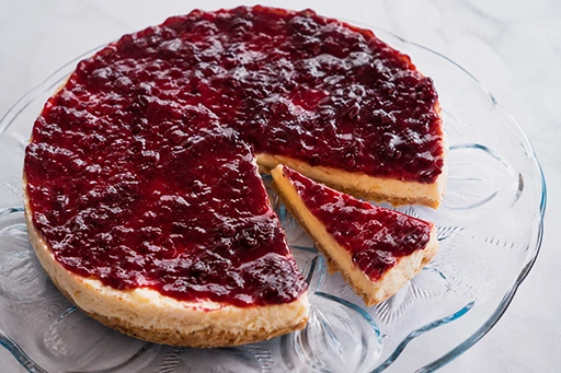 HOMEMADE BLUEBERRY JAM CHEESECAKE – A DELICATE TREAT FOR SWEET MOMENTS